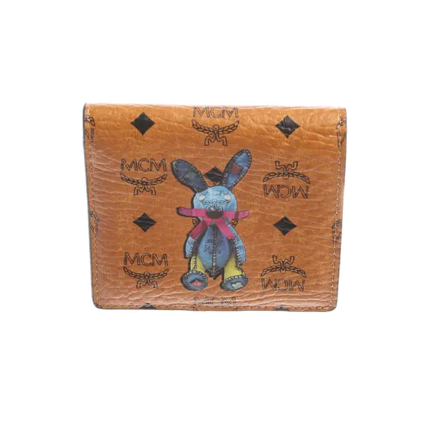 Card Holder in Brown, Leather, MCM