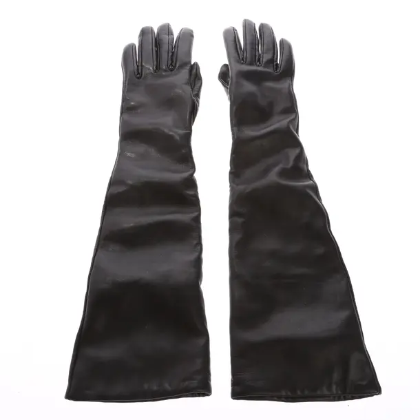 Lederhandschuhe in Schwarz, Leder, Roeckl