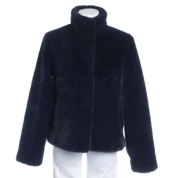 Mid-Season Jacket in Blue, Polyester, Juvia