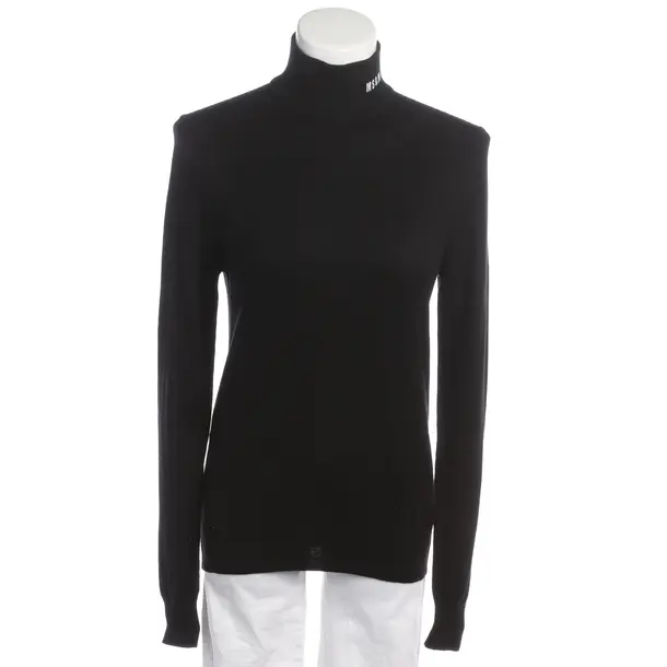Pullover in Schwarz, Wolle, MSGM