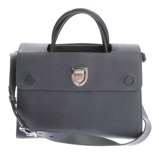 Handtasche in Grau, Leder, Dior