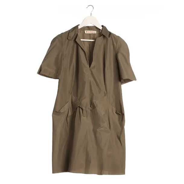 Kleid in Grün, Polyamid, Marni