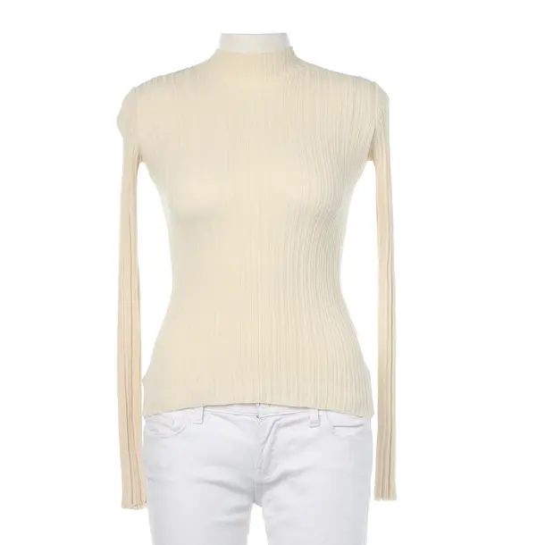 Long Sleeve Shirt in White, Cotton, Acne Studios