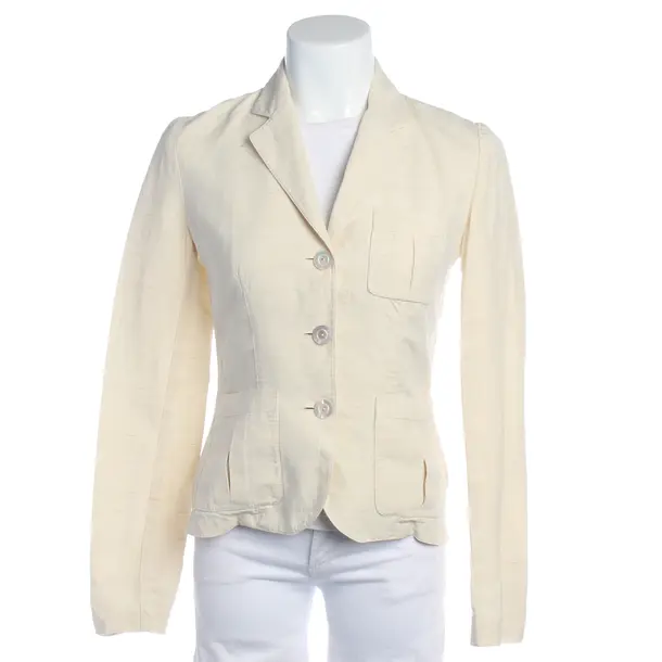 Blazer in White, Linen, Polo Ralph Lauren