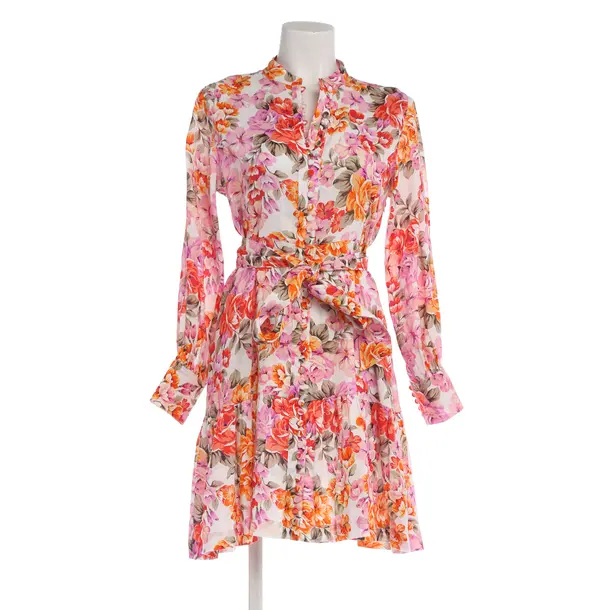 Cocktail Dress in Multicolored, Linen, Mrs & Hugs
