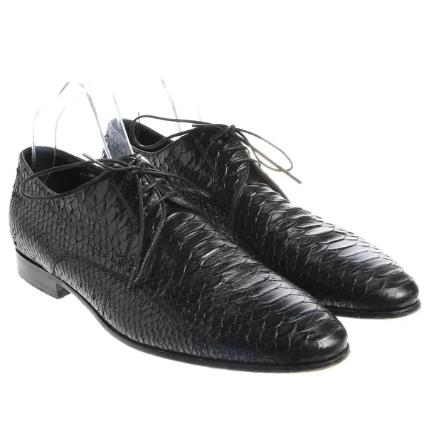 Lace Up Shoes in Black, , Hugo Boss
