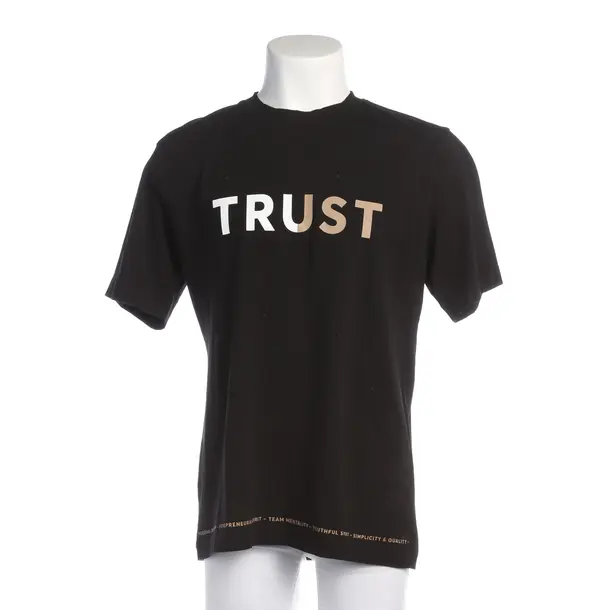 T-Shirt in Schwarz, Baumwolle, Hugo Boss Black Label