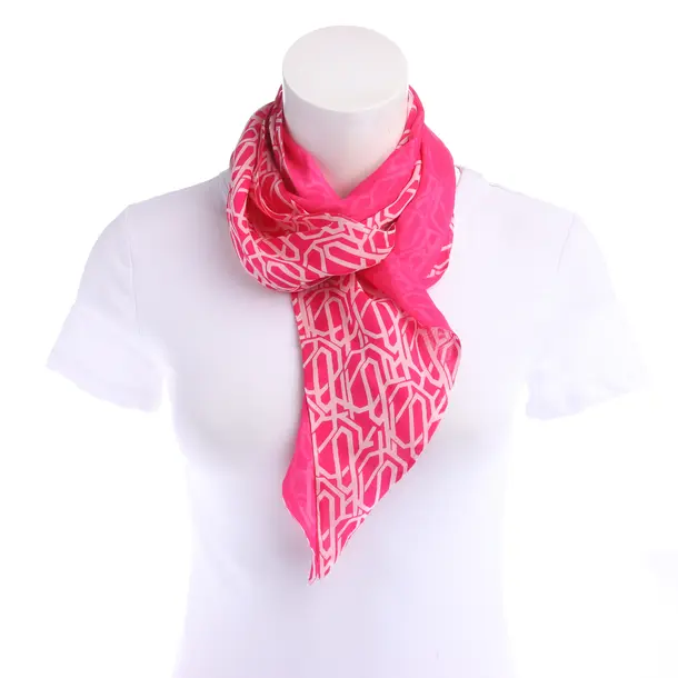 Tuch in Rosa, Seide, Diane von Furstenberg