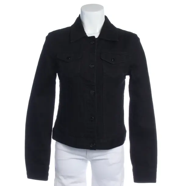 Sommerjacke in Schwarz, Baumwolle, Closed