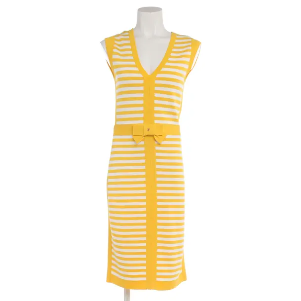 Dress in Yellow, Viscose, Carolina Herrera