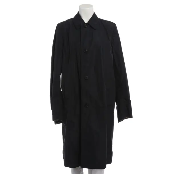 Reversible Coat in Gray, Polyimide, Dries van Noten