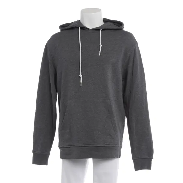 Hoodie in Gray, Cotton, Closed