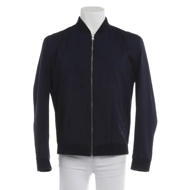 Bomber Jacket in Blue, Cotton, Hugo Boss Red Label