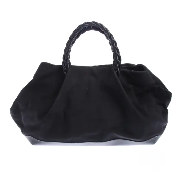 Handtasche in Schwarz, Baumwolle, Hereu