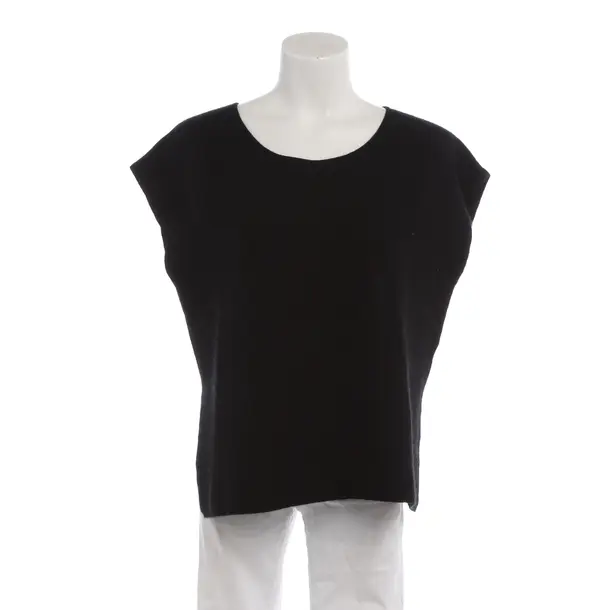 Sweater Vest in Black, Wool, six-o-seven
