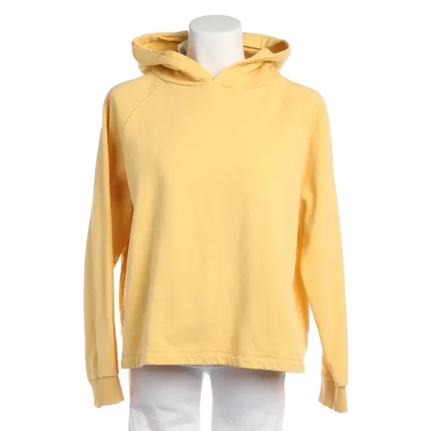 Hoodie in Yellow, Cotton, Juvia