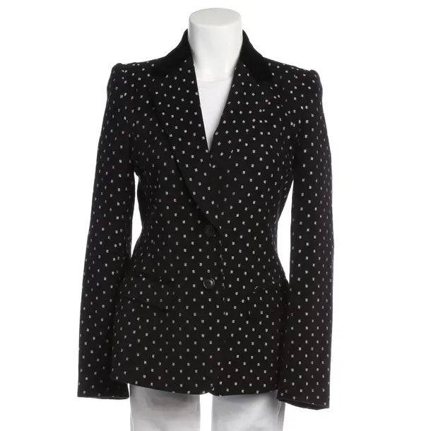Blazer in Schwarz, Baumwolle, Strenesse