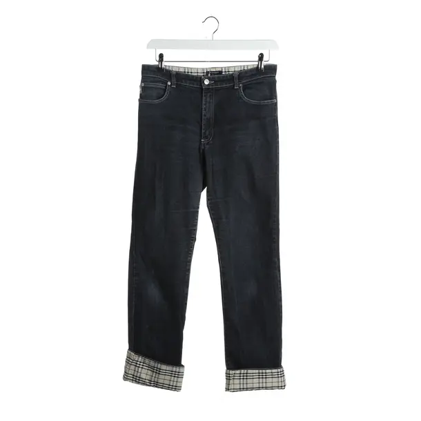 Jeans Straight Fit in Blau, Baumwolle, Burberry London