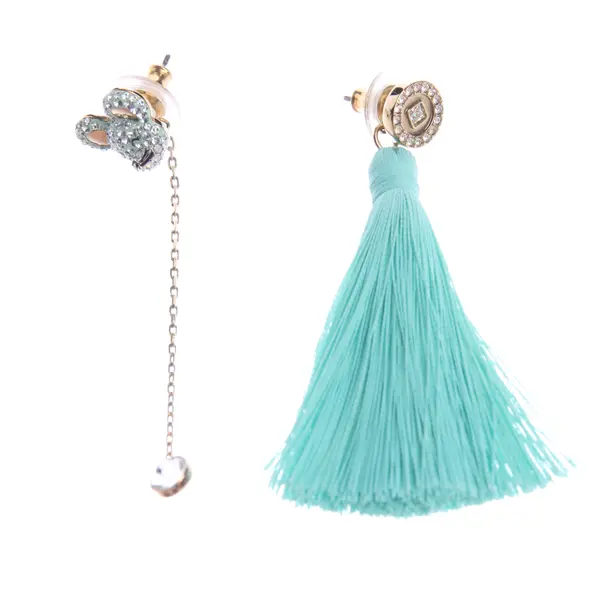 Earrings in Multicolored, Metal (metallic, metallized), Swarovski