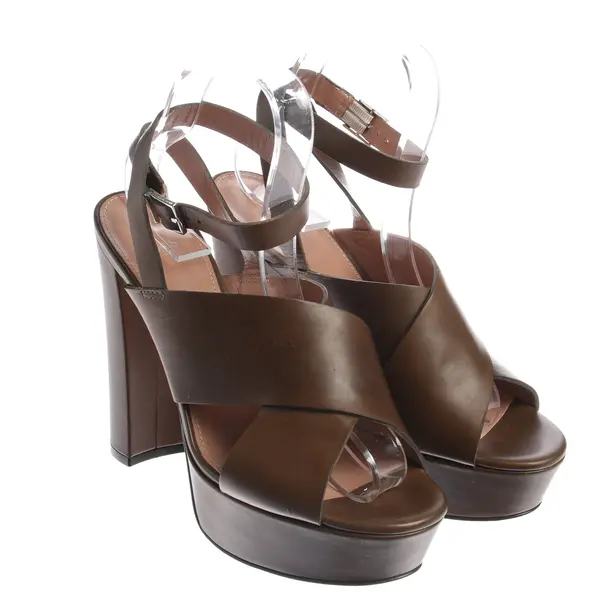 Sandaletten in Braun, , Hugo Boss