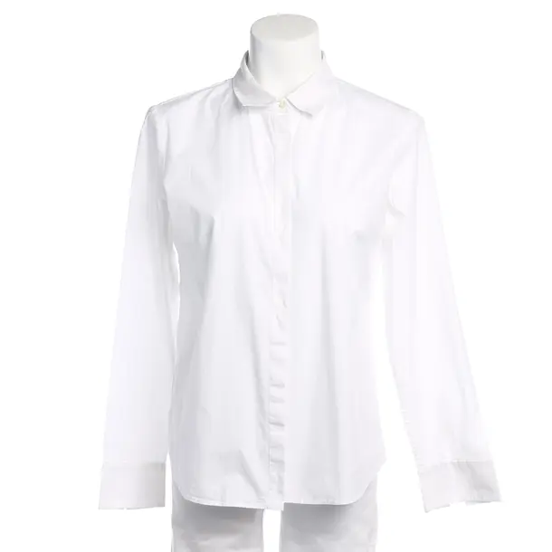 Blouse in White, Cotton, Hugo Boss