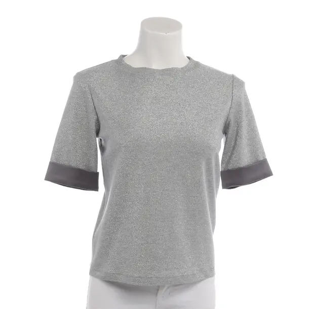 Shirt in Metallic, Viskose, Fabiana Filippi