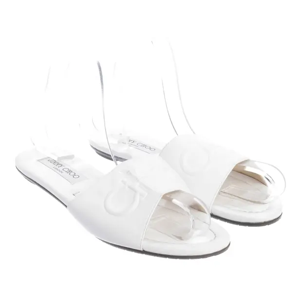 Sandalen in Weiß, , Jimmy Choo