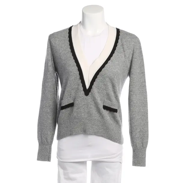 Jumper in Gray, Wool, Sandro