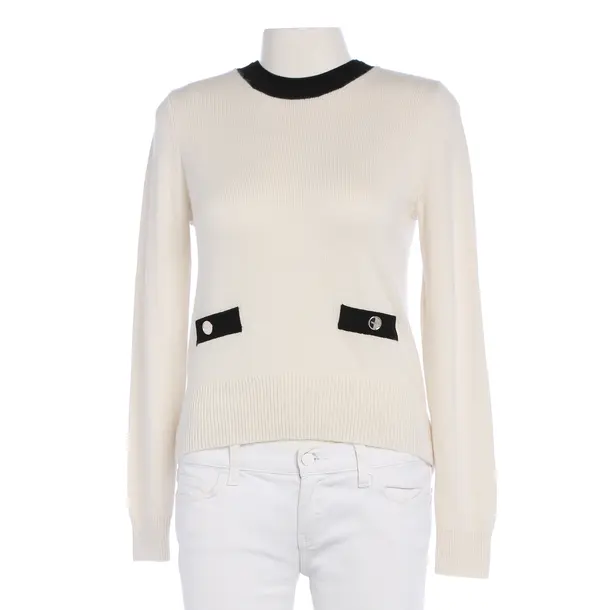 Pullover in Weiß, Wolle, Sandro