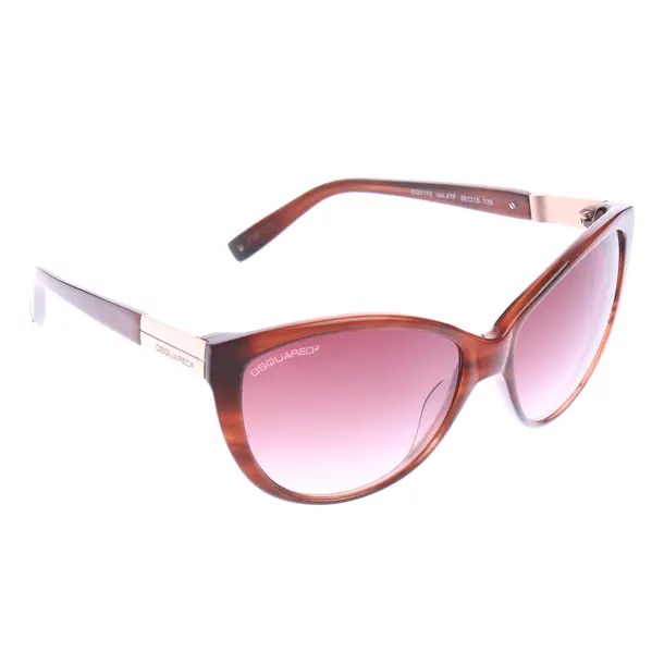 Sonnenbrille in Braun, Kunststoff, Dsquared