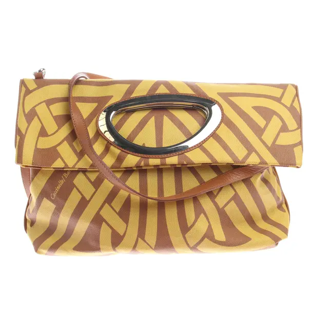 Handbag in Yellow, Cotton, Coccinelle