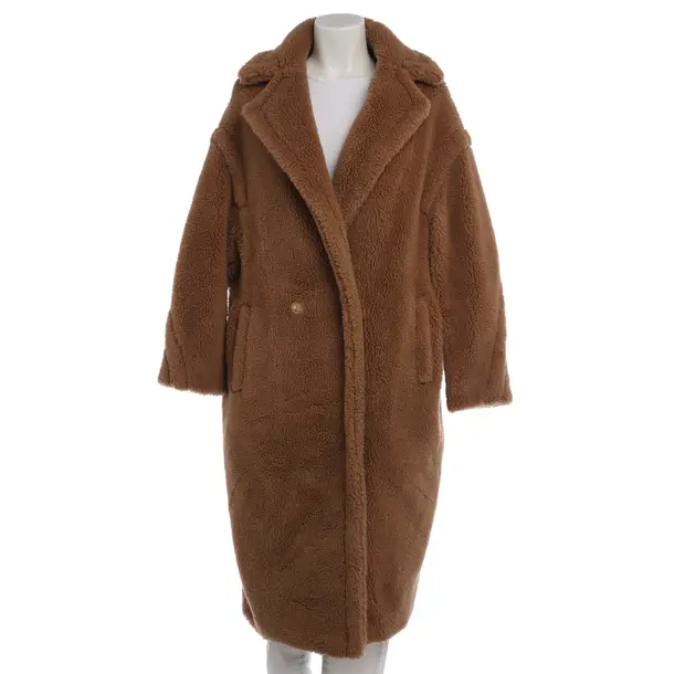 Wintermantel in Braun, Wolle, Max Mara