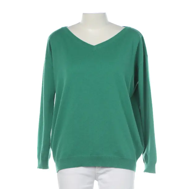 Kaschmirpullover in Grün, Kaschmir, Brunello Cucinelli
