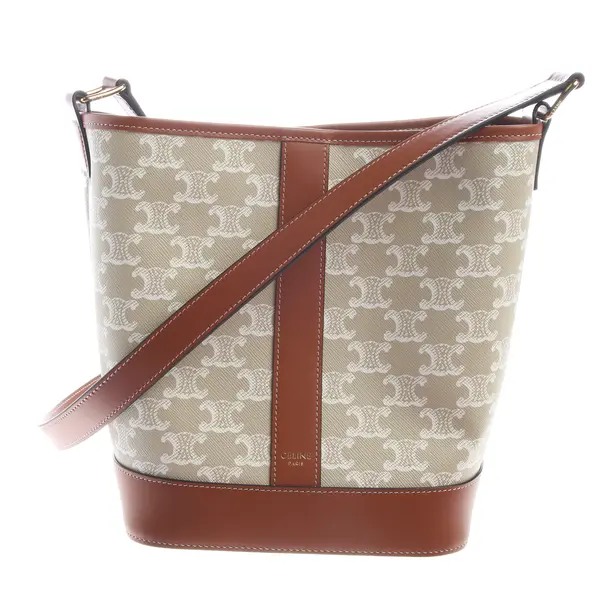 Shoulder Bag in Brown, Leather, Céline