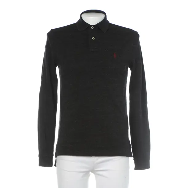 Longsleeve, in Dunkelgrau, Baumwolle, Polo Ralph Lauren
