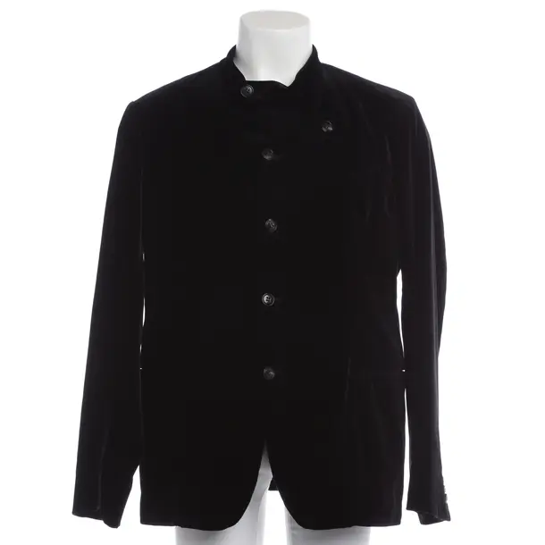 Sakko in Schwarz, Baumwolle, Armani Collezioni