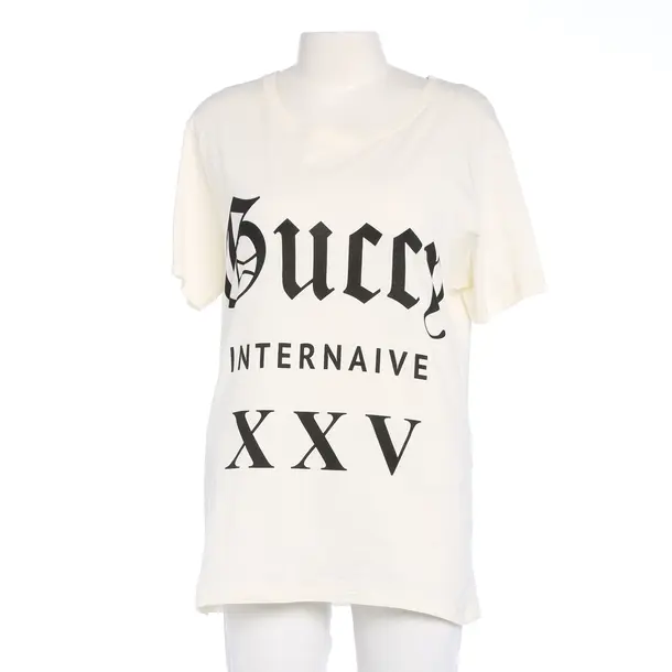 Shirt in Weiß, Baumwolle, Gucci