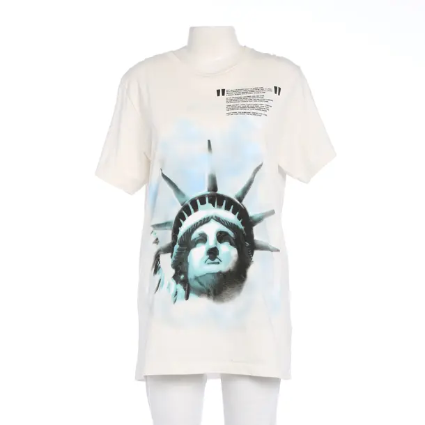 Shirt in Weiß, Baumwolle, Off-White