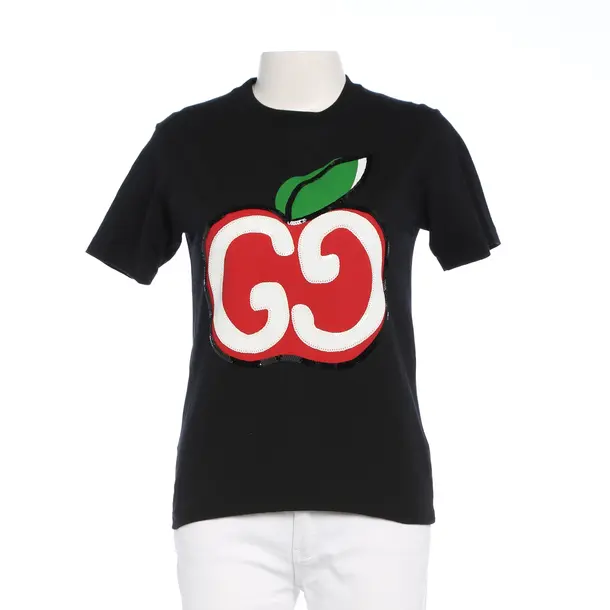 Shirt in Schwarz, Baumwolle, Gucci