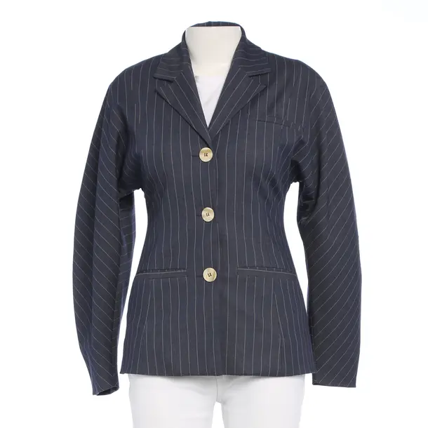 Blazer in Blau, Polyester, Ganni