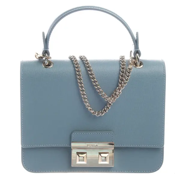 Handtasche in Blau, Leder, Furla