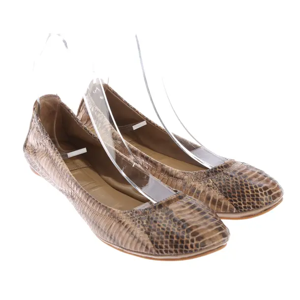 Ballerinas in Braun, , Tory Burch