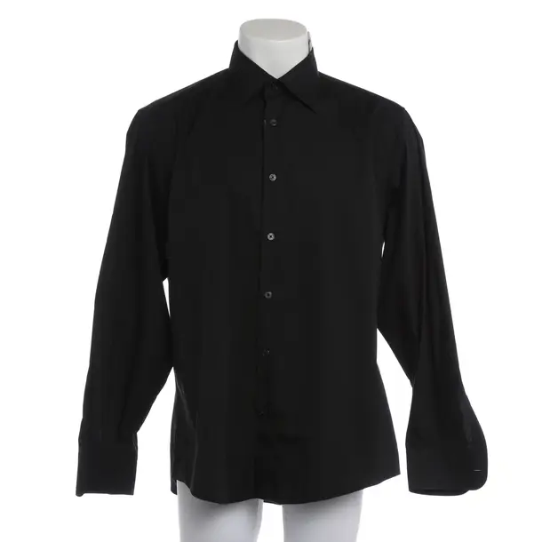 Shirt in Black, Cotton, Zegna