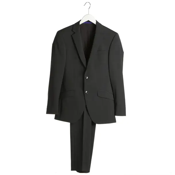 Anzug in Grau, Polyester, Benvenuto