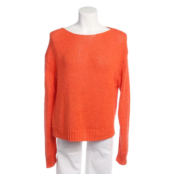 Jumper in Orange, Cotton, Marc O'Polo