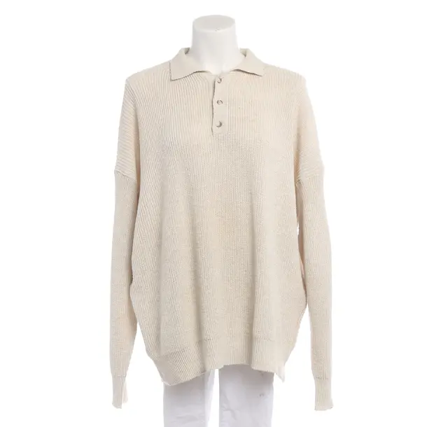Pullover in Weiß, Baumwolle, by Aylin König