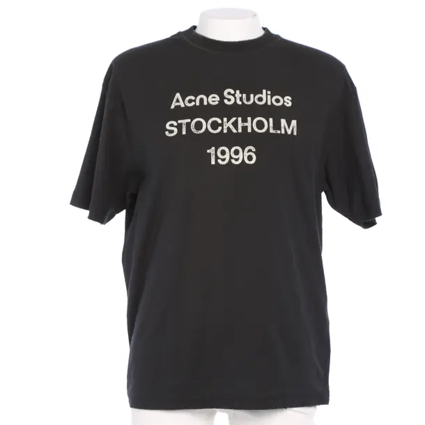 T-Shirt in Grau, Baumwolle, Acne Studios