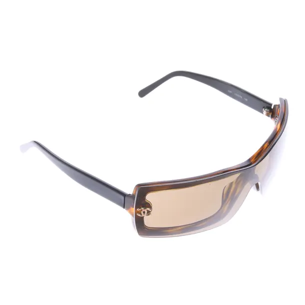 Sonnenbrille in Braun, Kunststoff, Chanel