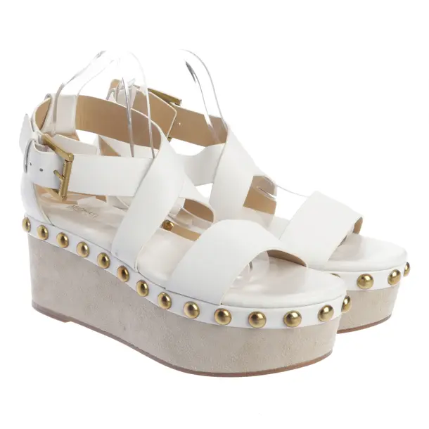 Wedges in White, , Michael Kors