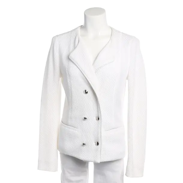 Blazer in Weiß, Baumwolle, Escada